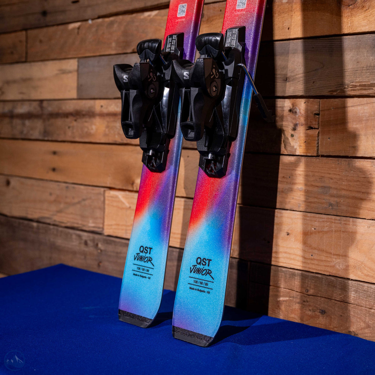 2027 Salomon QST Junior Skis with  Comp J Boots and Poles