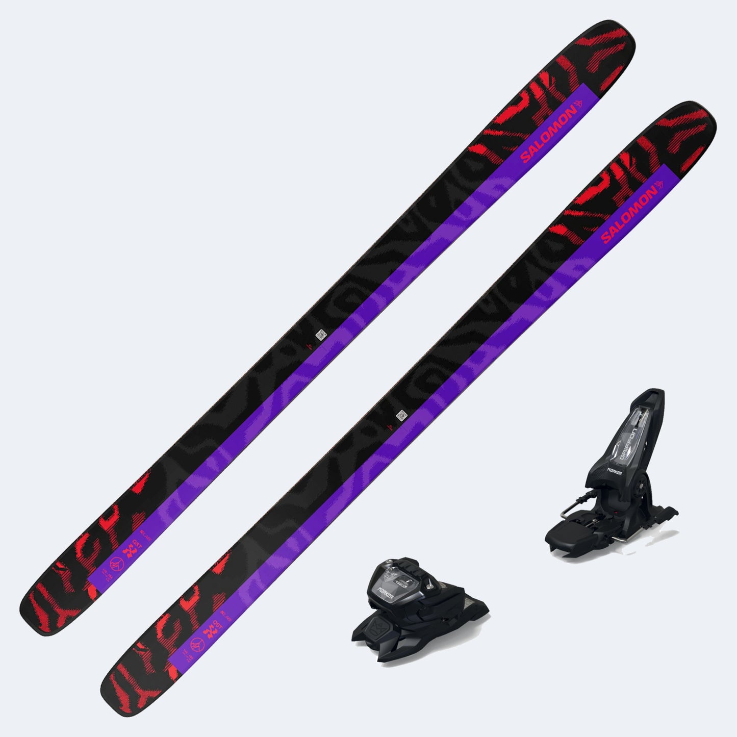 2027 Salomon S/Lab QST X Skis with Marker Griffon 13 ID Bindings