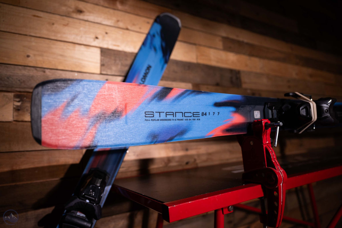 2027 Salomon Stance 84 Skis W/ M12 GW Bindings