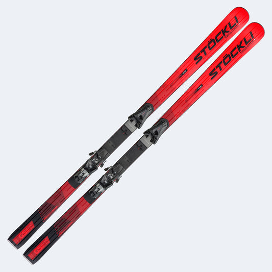 2027 Stockli Laser GS FIS Junior Skis W/ 97 GS Plate and WRT 12I Bindings