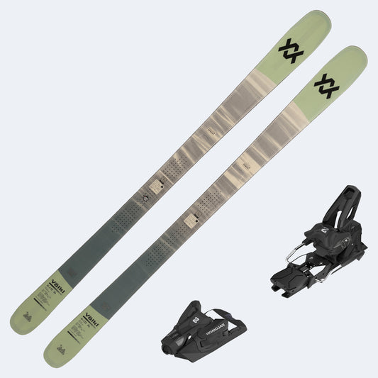 2027 Volkl Blaze 86 Skis with Salomon Strive 14 GW Bindings