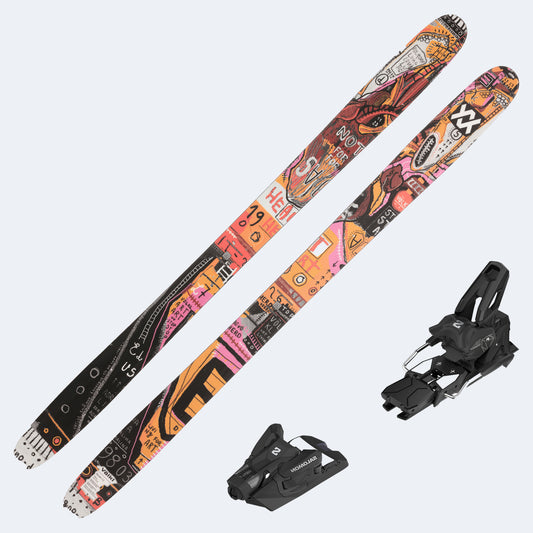 2027 Volkl Revolt 112 Skis with Salomon Strive 14 GW Bindings