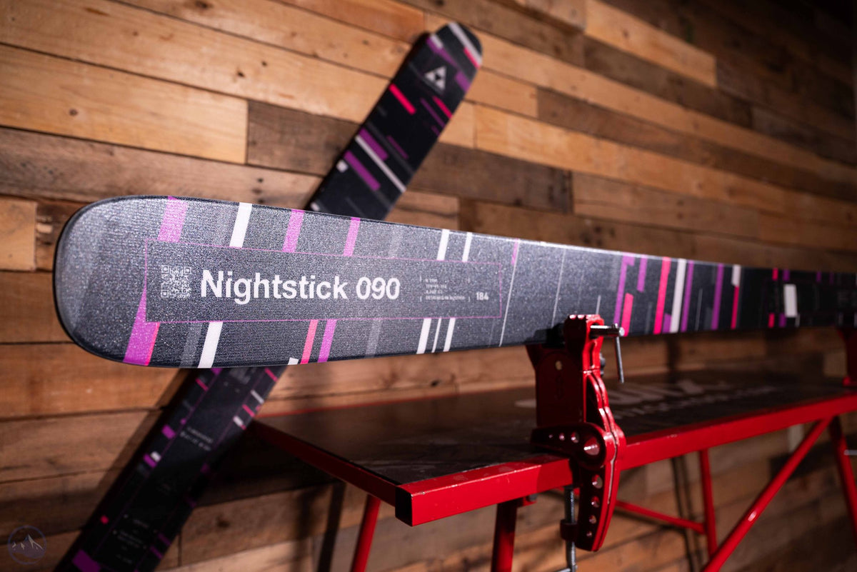 2027 Fischer Nightstick 90 Skis with Tyrolia Attack 14 MN Bindings