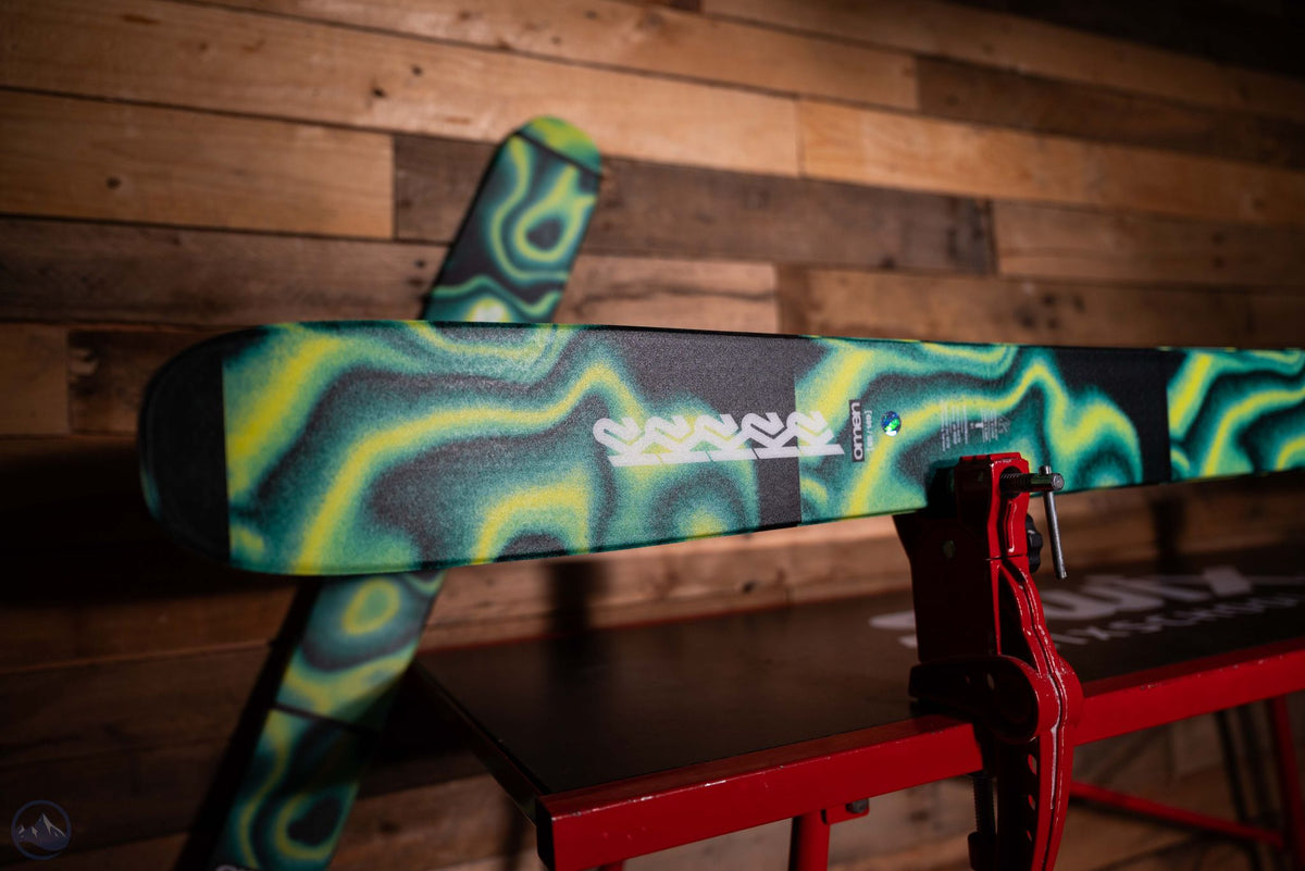 2027 K2 Omen 85 Skis with Salomon Strive 12 Bindings