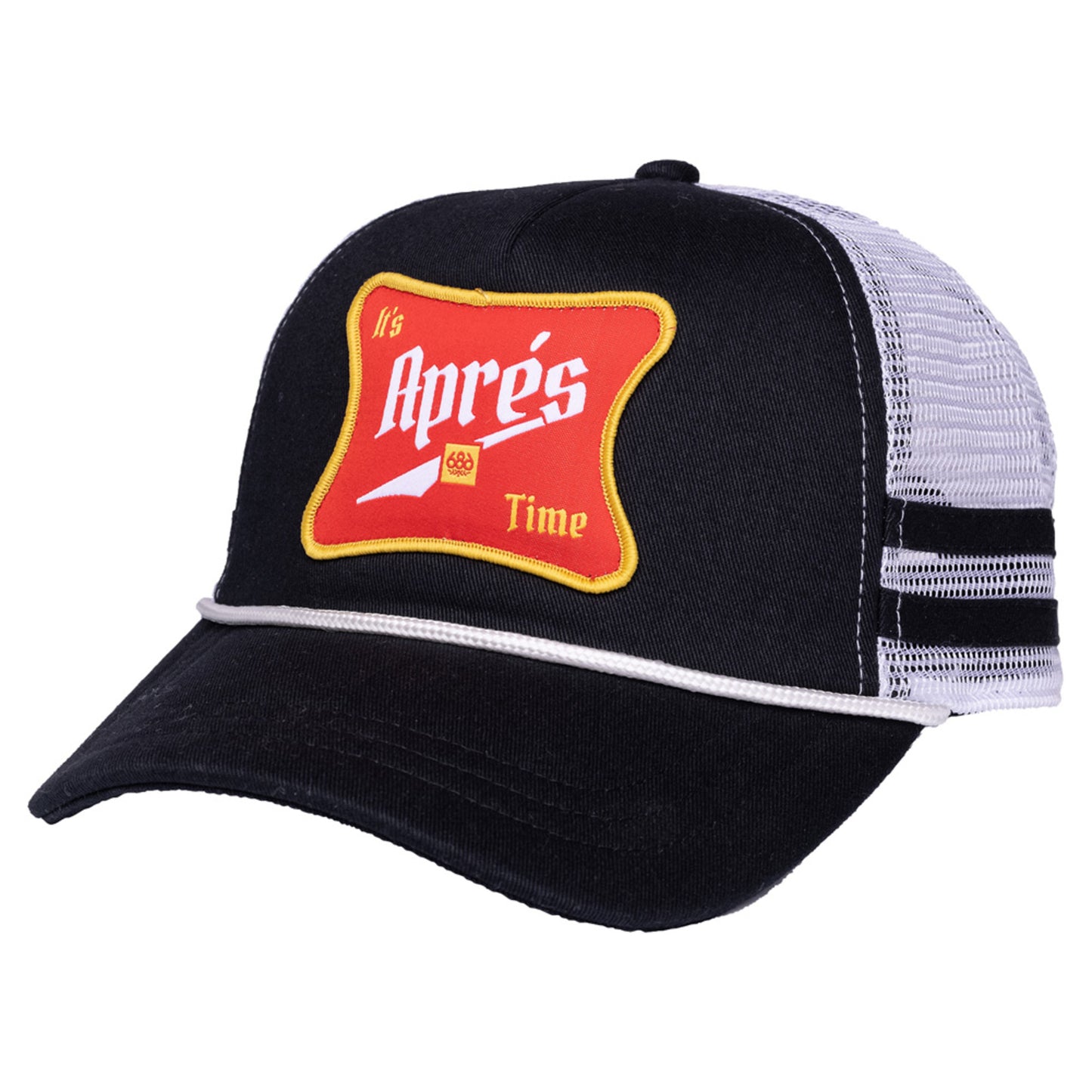 686 Apres Trucker Hat - BLACK