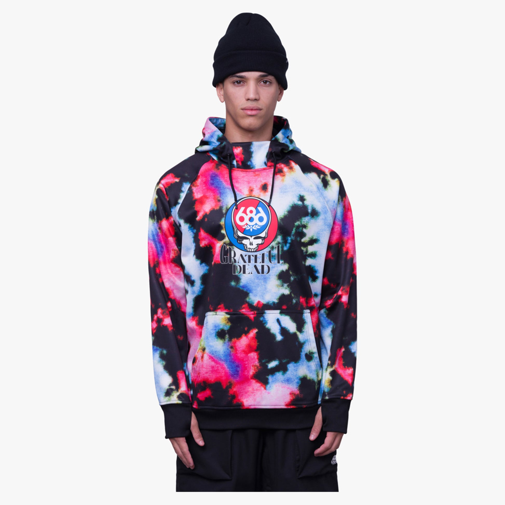 686 Bonded Fleece Pullover Men's Hoody - Grateful Dead Nebula - XL