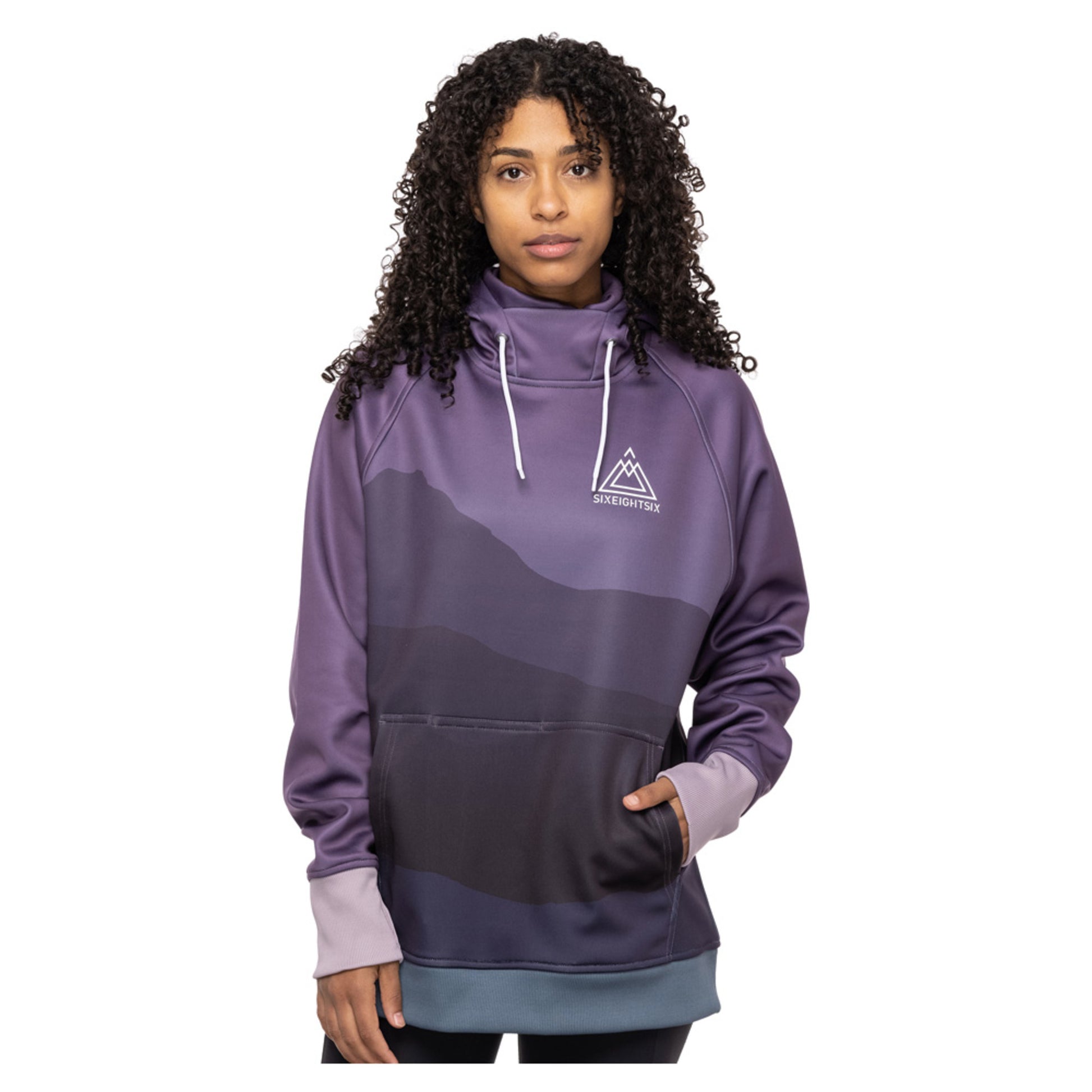 686 Bonded Fleece Pullover Women's Hoody - DUSTY ORCHID MO - XS