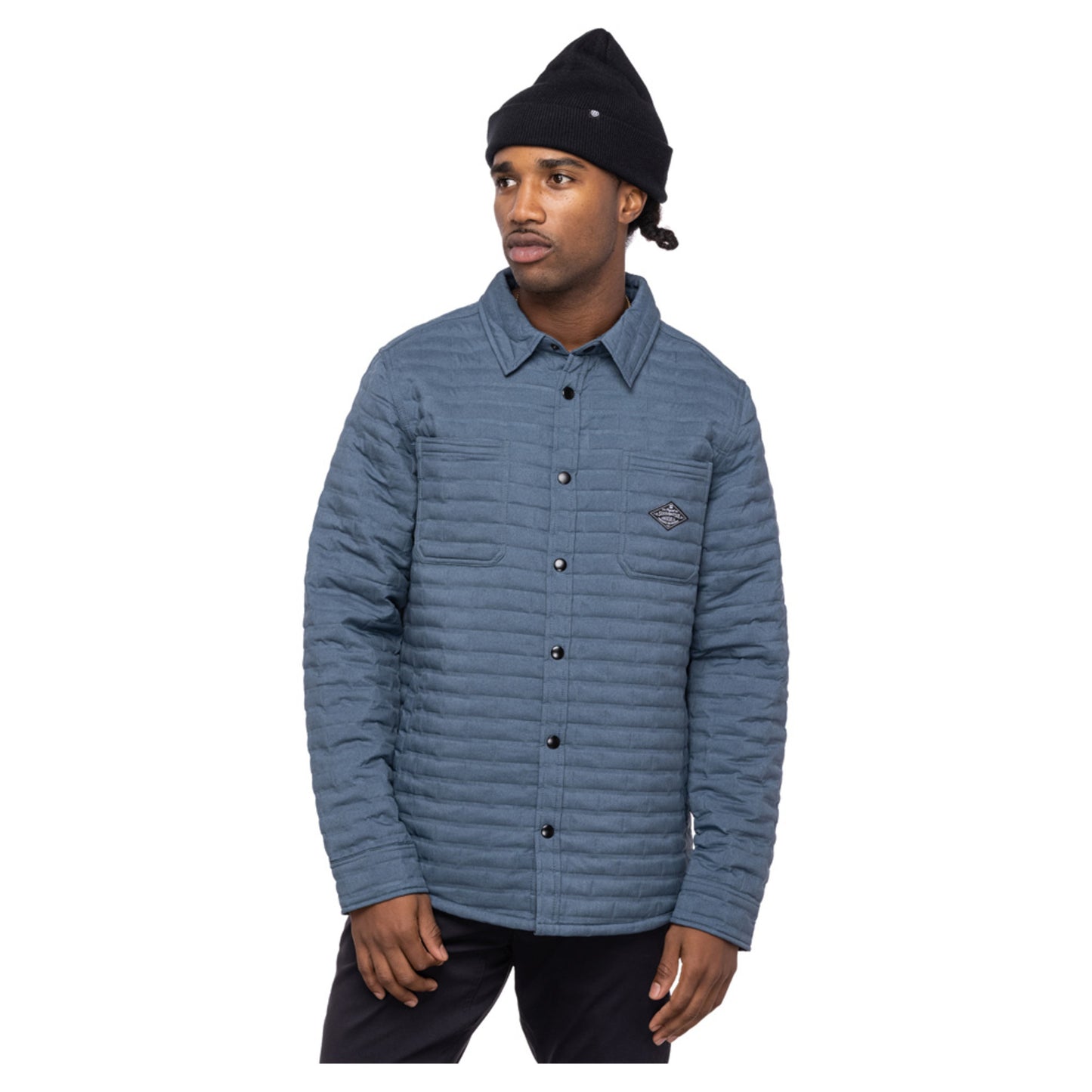 686 Engineered Quilted Men's Shacket - ORION BLUE - S