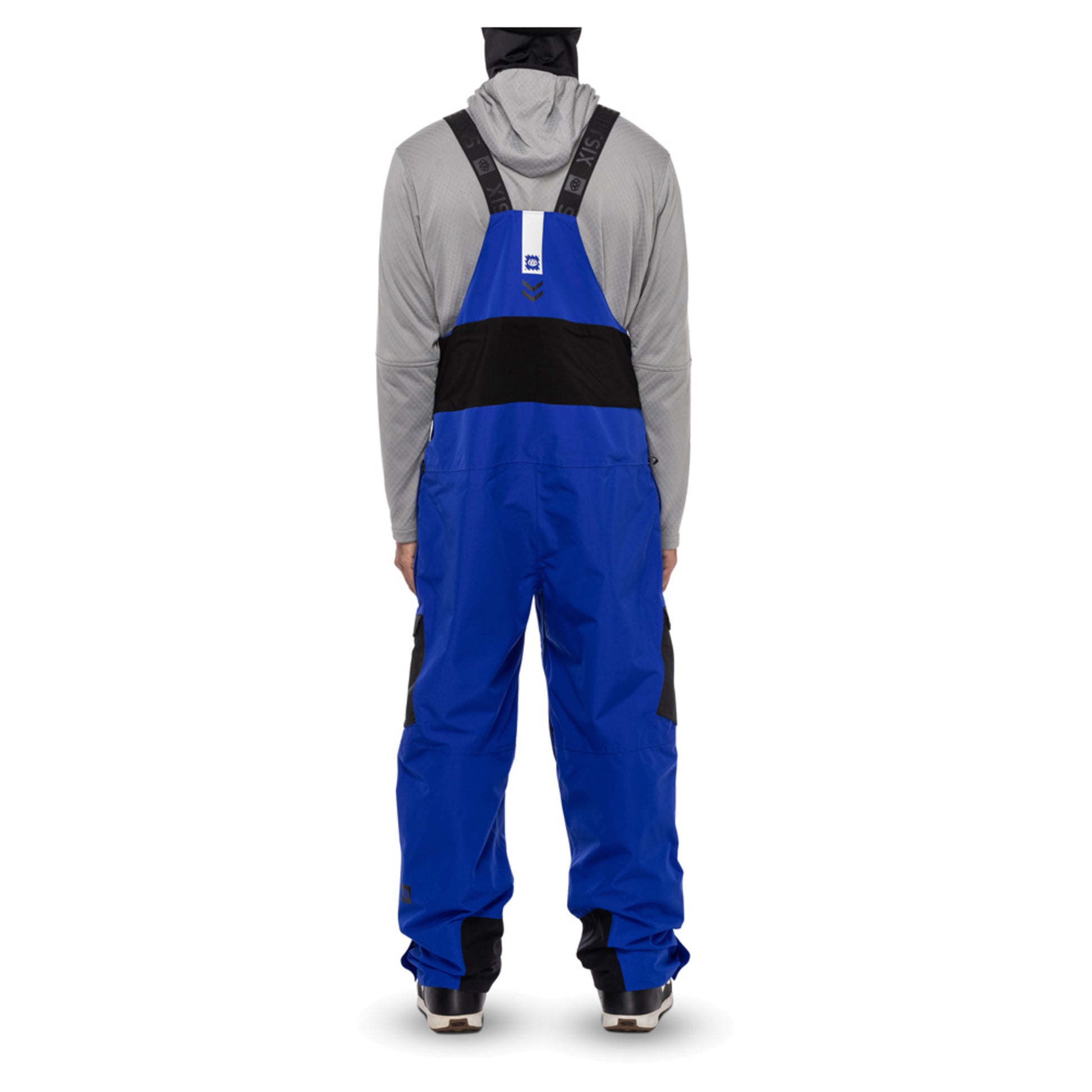 686 Exploration Men's Bib - Nasa Orange Black - XL
