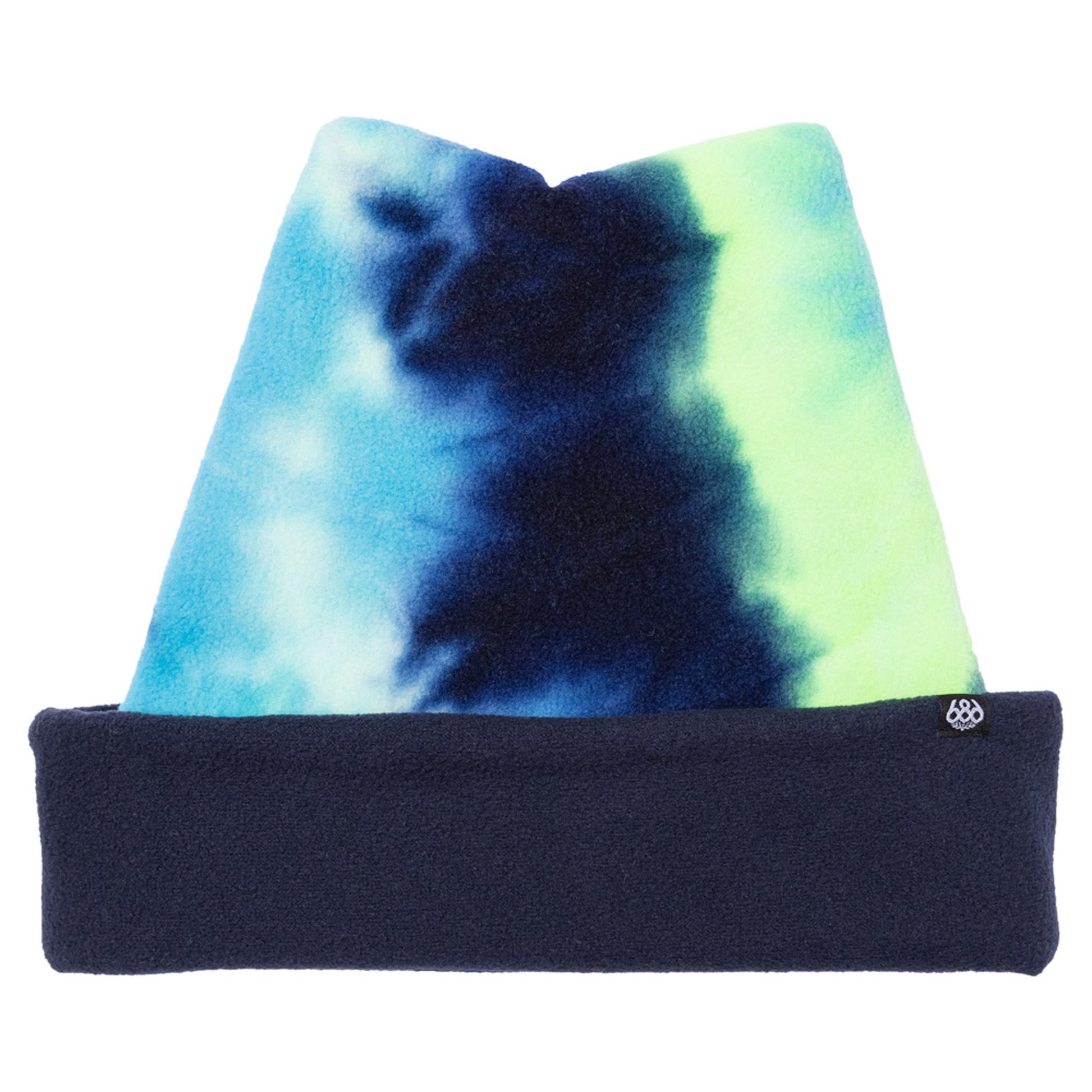 686 Fleece Pointdexter Hat - BLUE TIE DYE