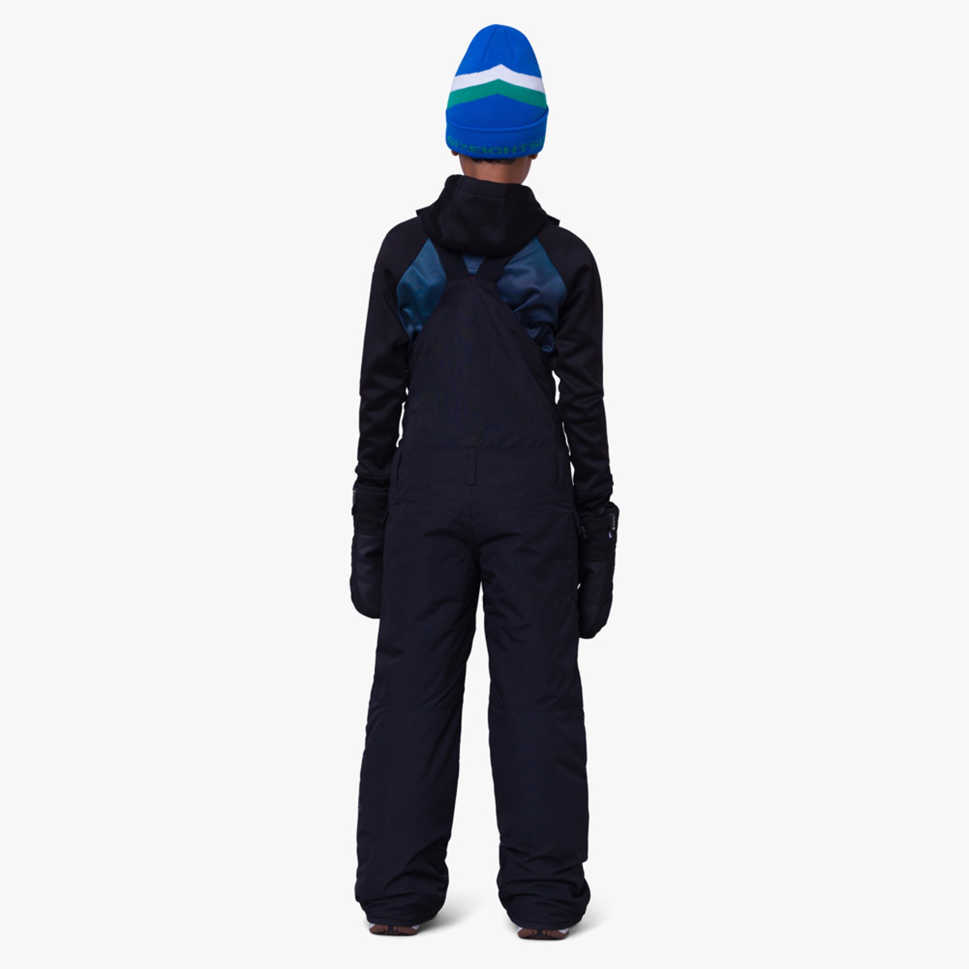 686 Frontier Insulated Boy's Bib - Black - XL
