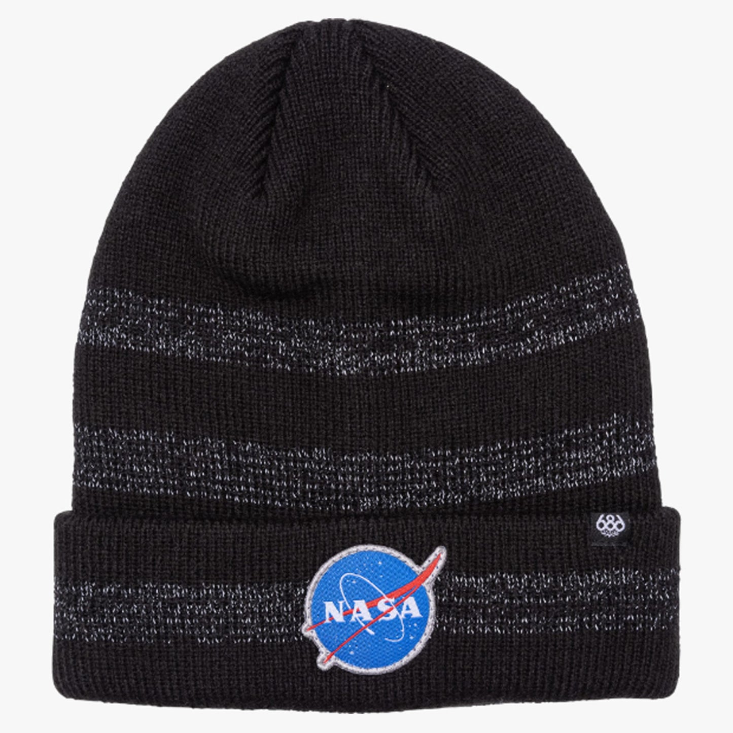 686 NASA Men's Knit Beanie - NASA Black