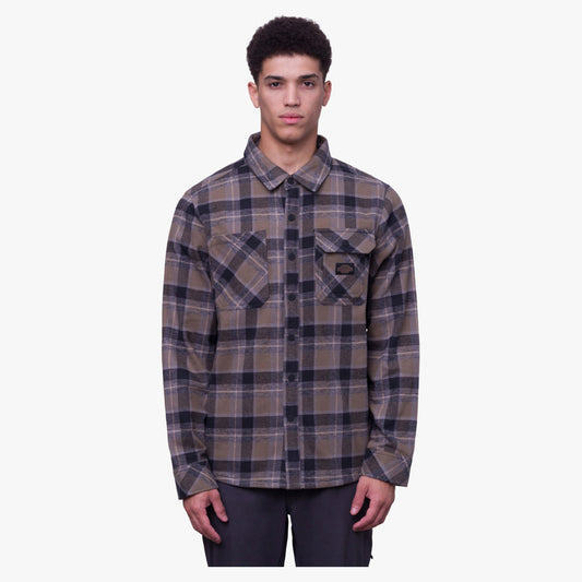 686 Snowbird Men's Heavy Flannel Shirt - Dune Plaid - XXL
