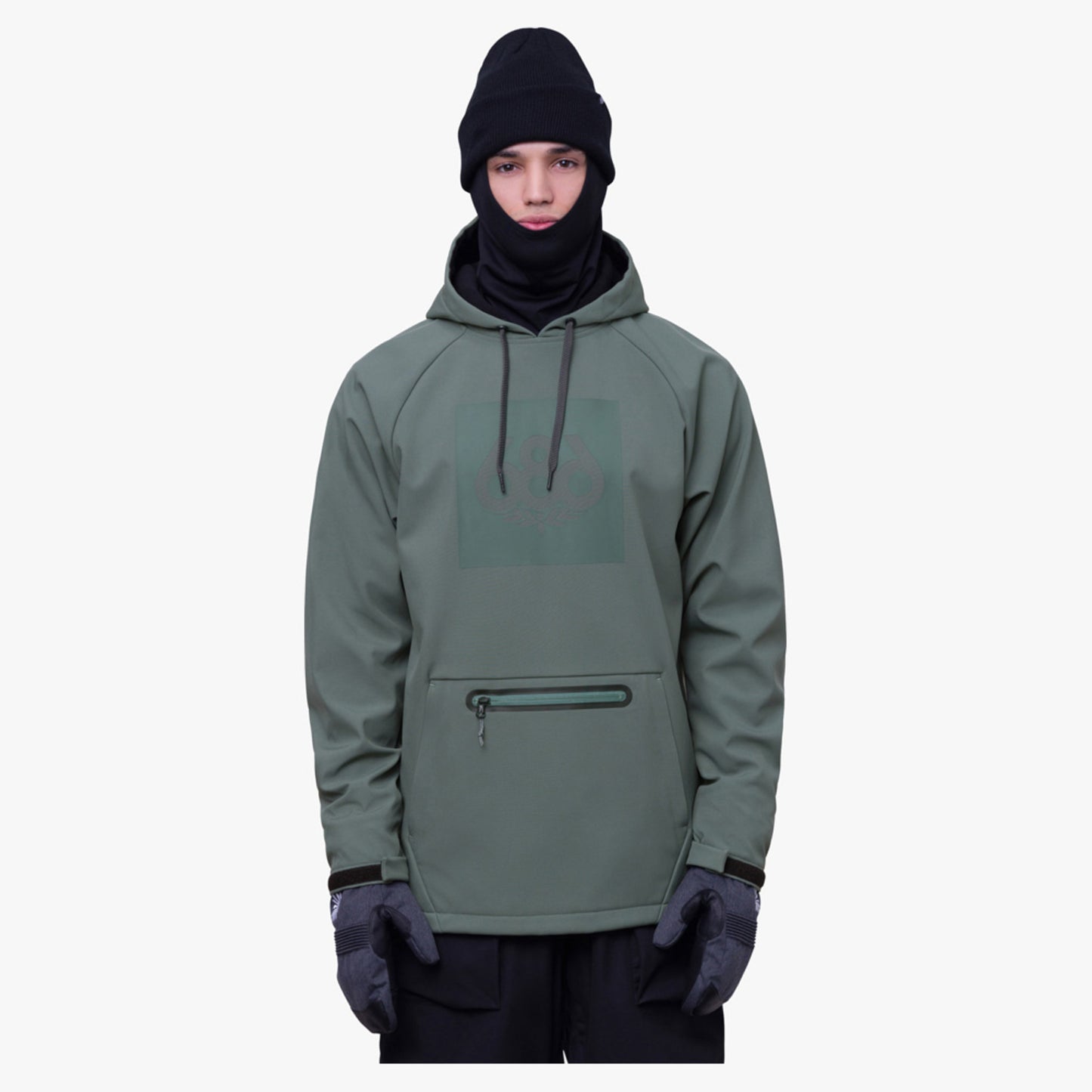 686 Men's Waterproof Hoody - Cypress Green - L
