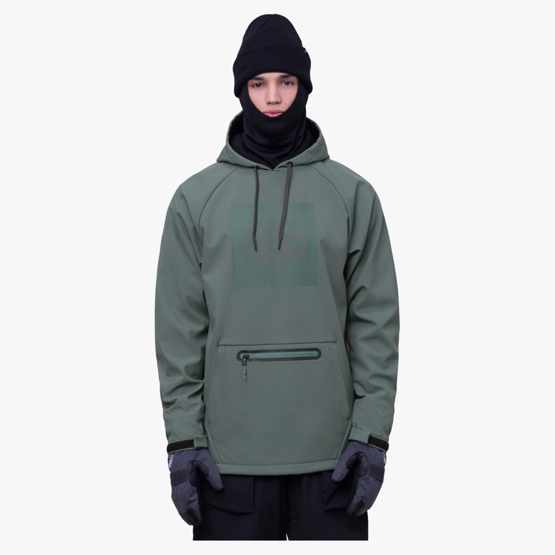 686 Men's Waterproof Hoody - Cypress Green - L