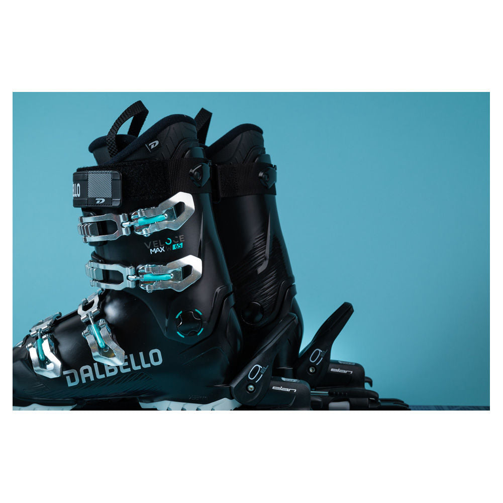 2025 Elan Primetime N2 W Sport Women's Skis with Rossignol Pure Comfort 60 Boots and Poles