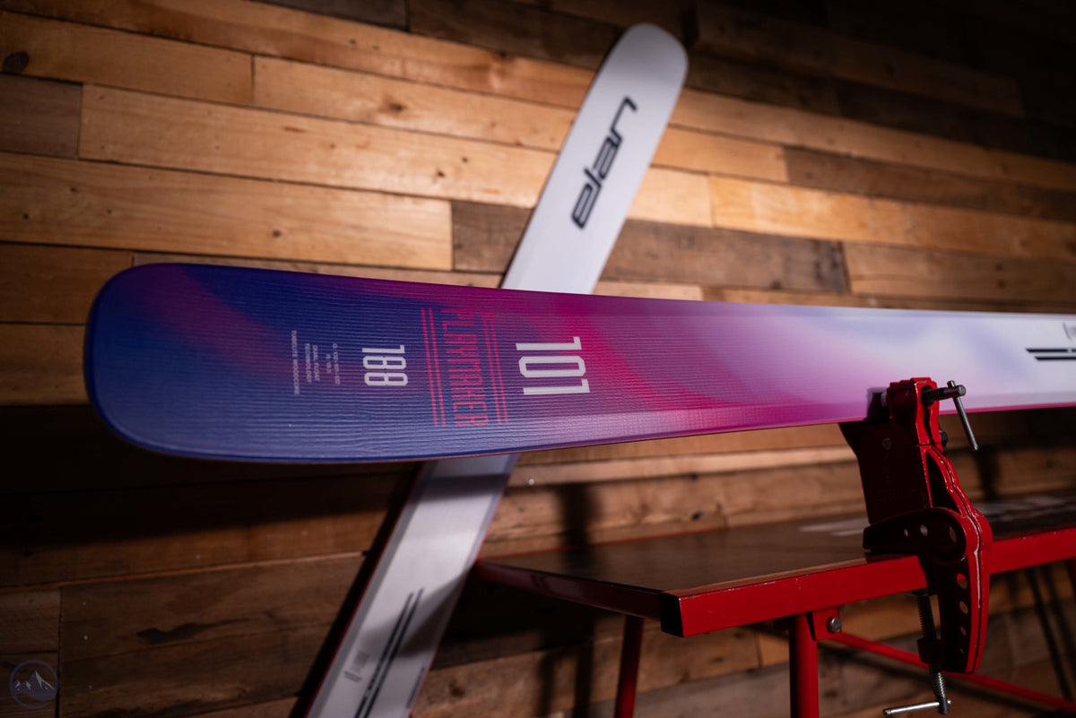 2027 Elan Playmaker 101 Skis with Tyrolia Attack 14 MN Bindings