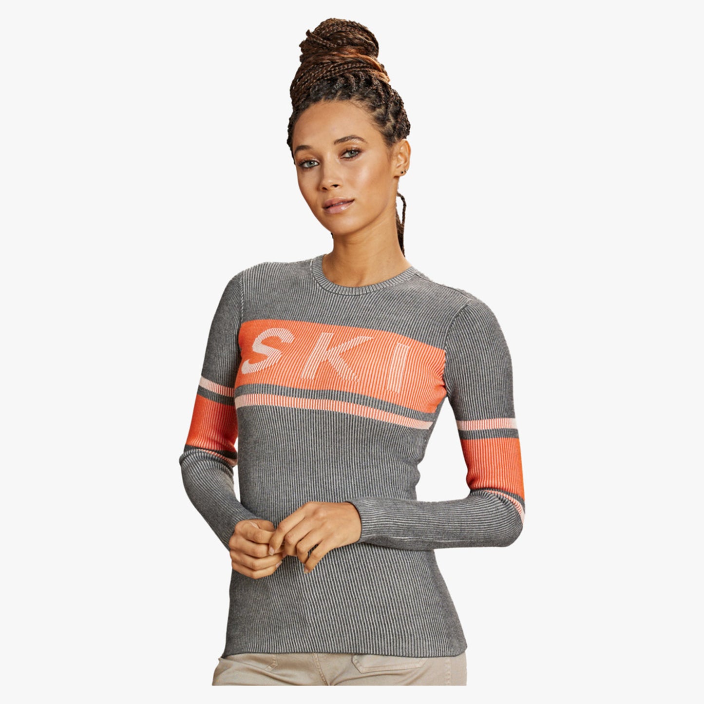 Alp-N-Rock Faye Women's Sweater - Heather Grey - L