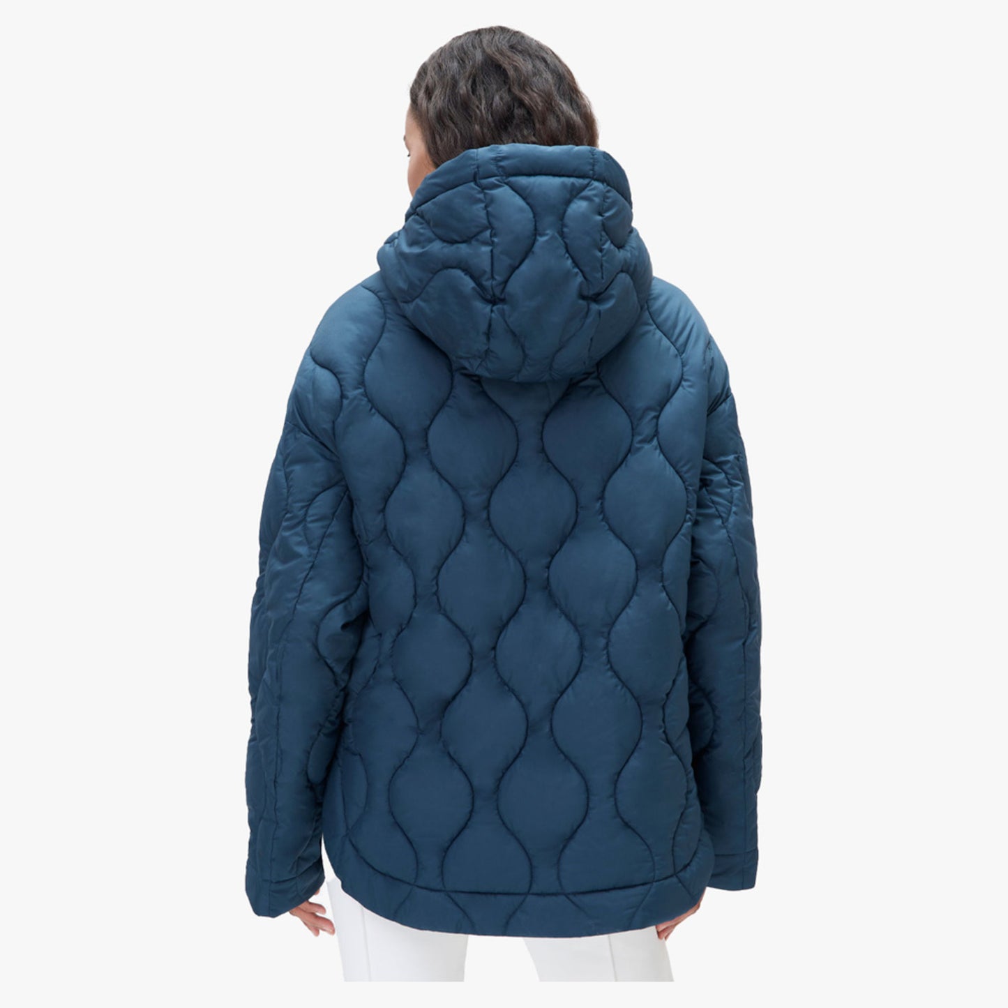 Alp-N-Rock Nori Quilted Women's Jacket - Teal Blue - L
