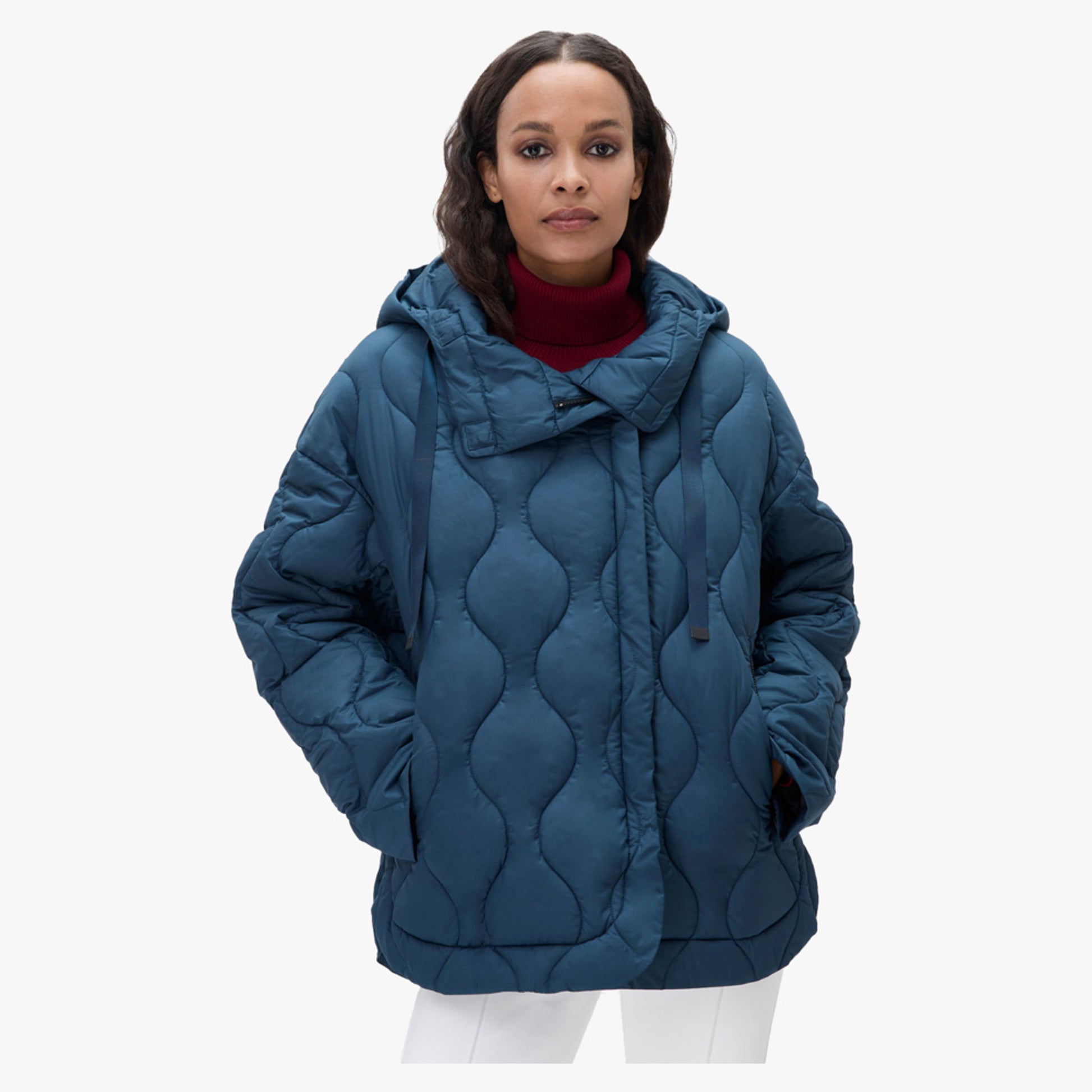 Alp-N-Rock Nori Quilted Women's Jacket - Teal Blue - L