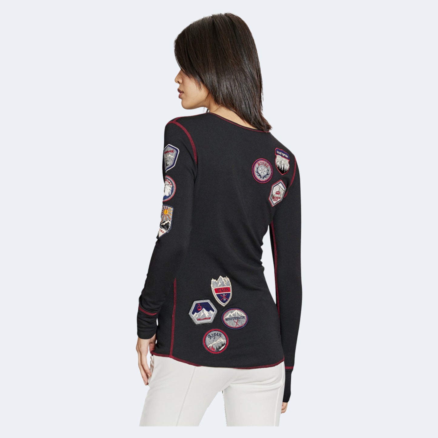 Alp-N-Rock USA Resorts Women's Henley