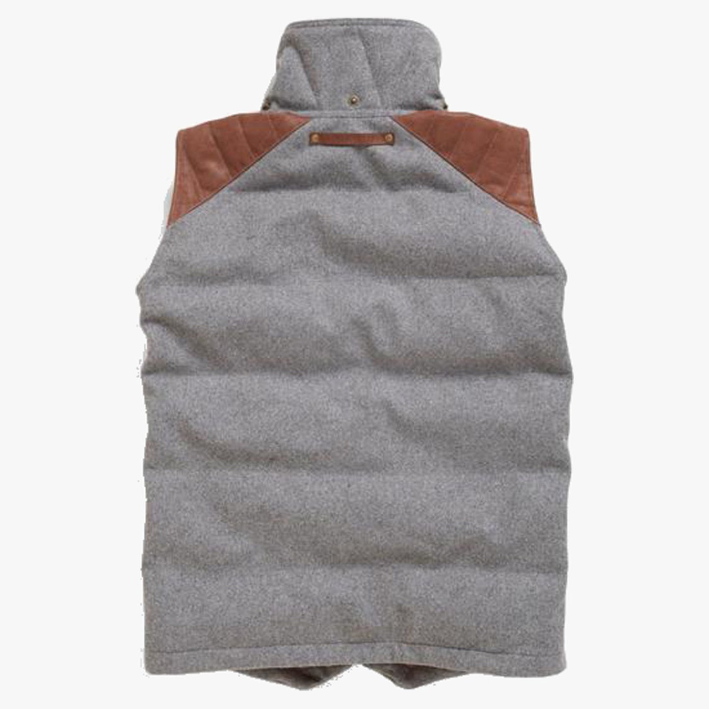 Alps & Meters Alpine Men's Hooded Vest - Heather Grey - XL