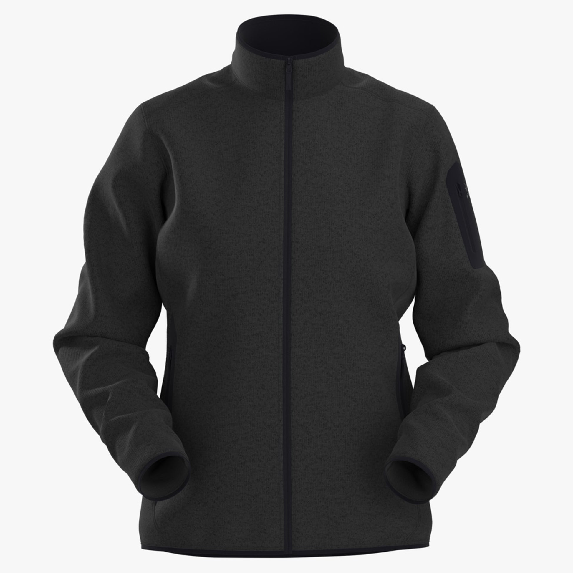 Arc'teryx Covert Women's Cardigan - Black Heather II - XXL