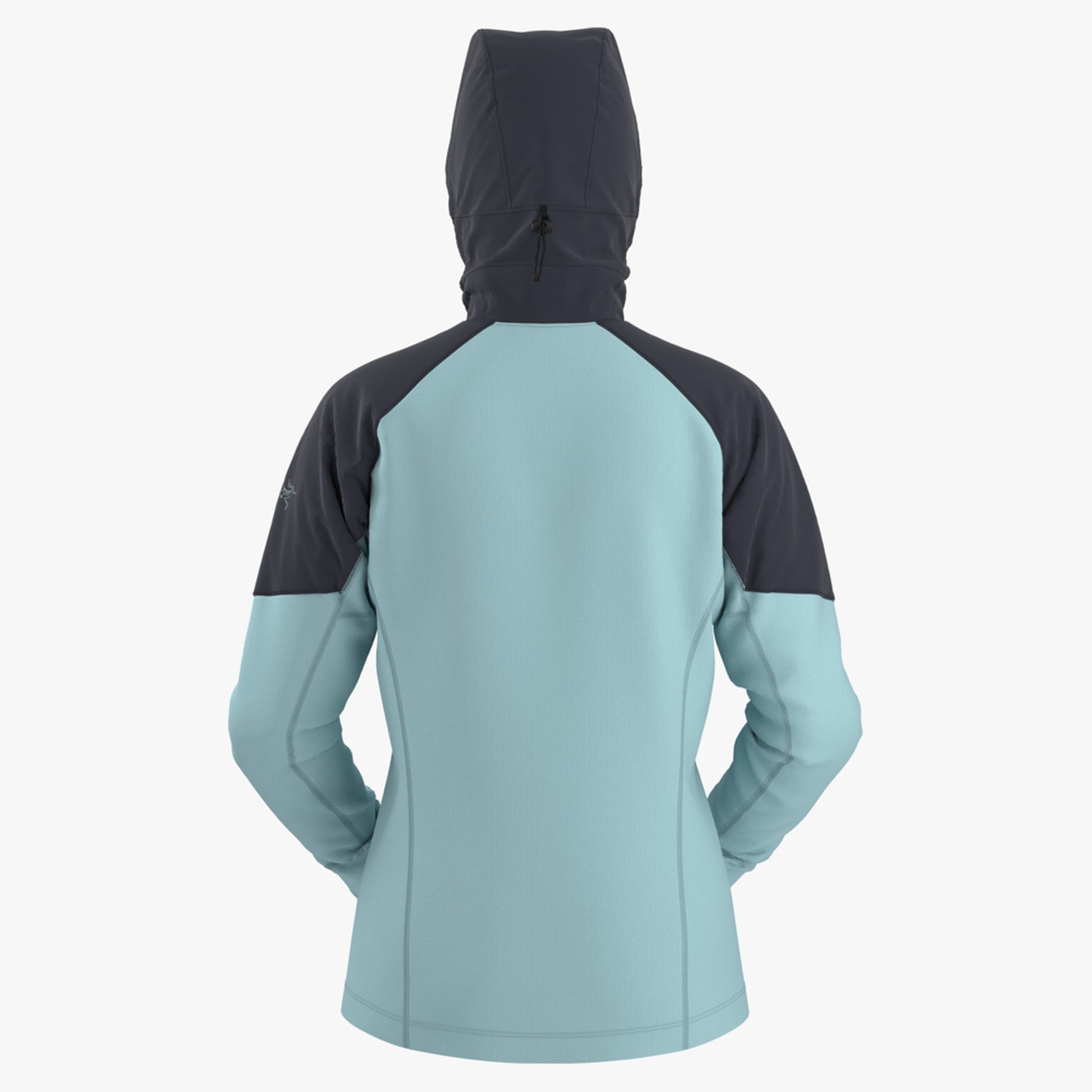 Arc'teryx Delta Hybrid Women's Hoody - Glissade/Black Sapphire - XXL