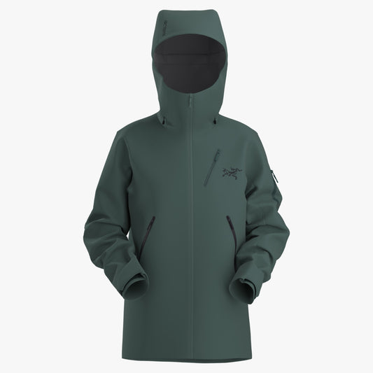 Arc'teryx Nita Women's Shell Jacket - Phantasm/Solaris - XL