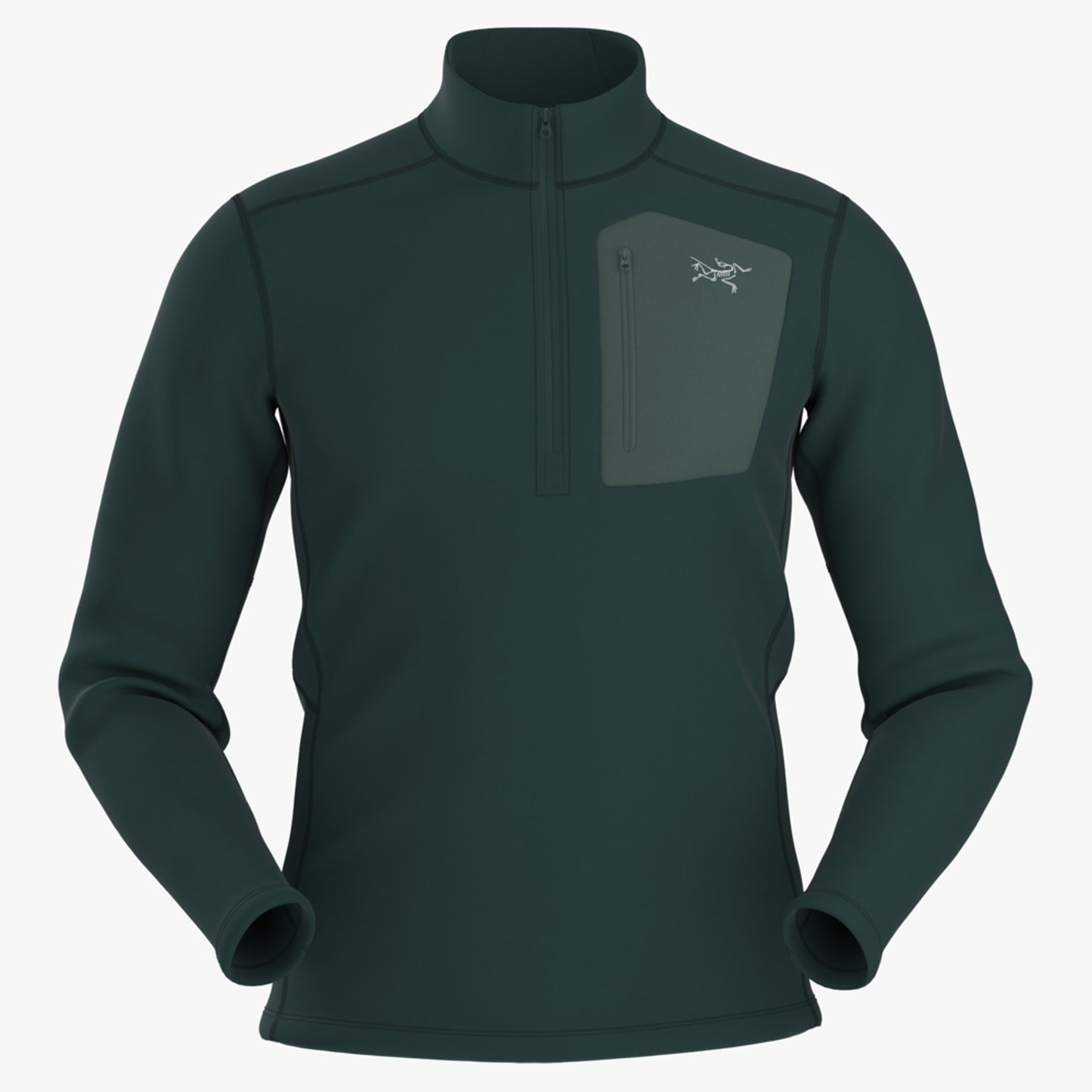 Arc'teryx Rho Heavyweight Men's Zip Neck - Pytheas - XXL