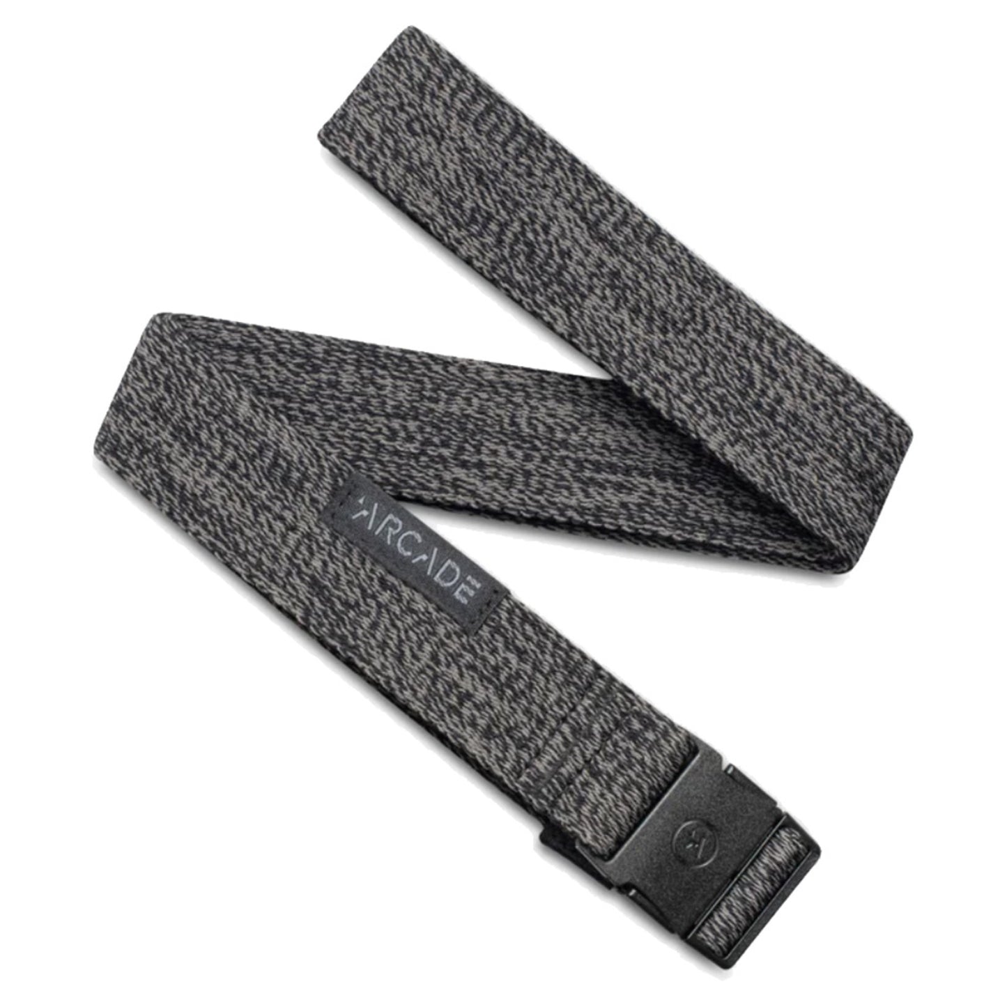 Arcade Ranger Slim Belt - HEATHER BLACK