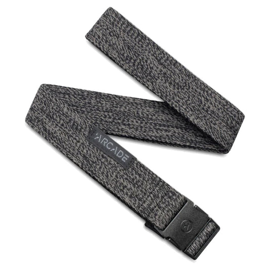 Arcade Ranger Slim Belt - HEATHER BLACK
