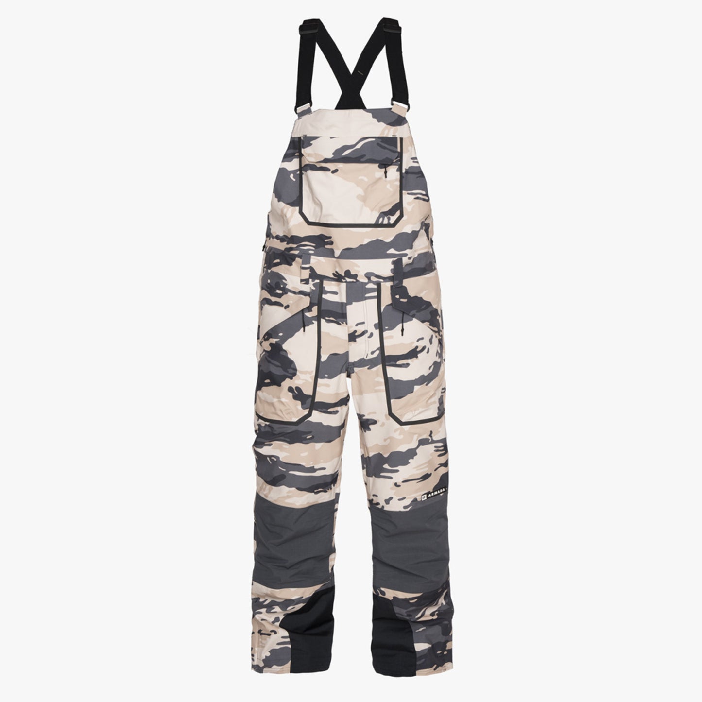 Armada Emmons Men's 3L Ski Bibs - DRIFT CAMO - XL