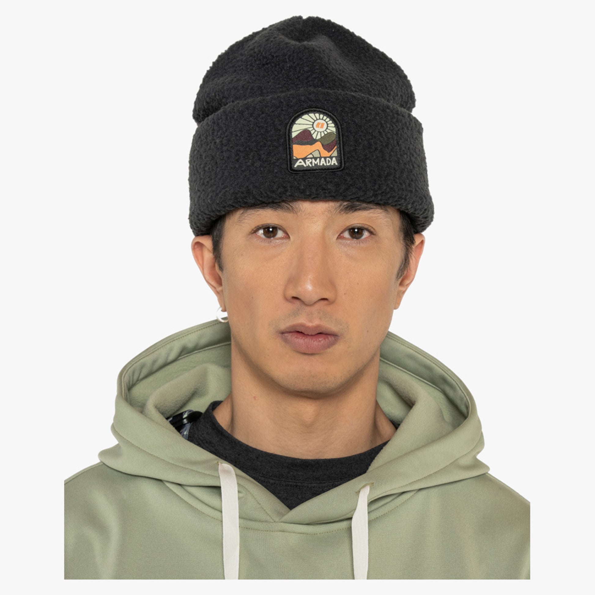 Armada McCole Hi-Pile Fleece Beanie - Sienna