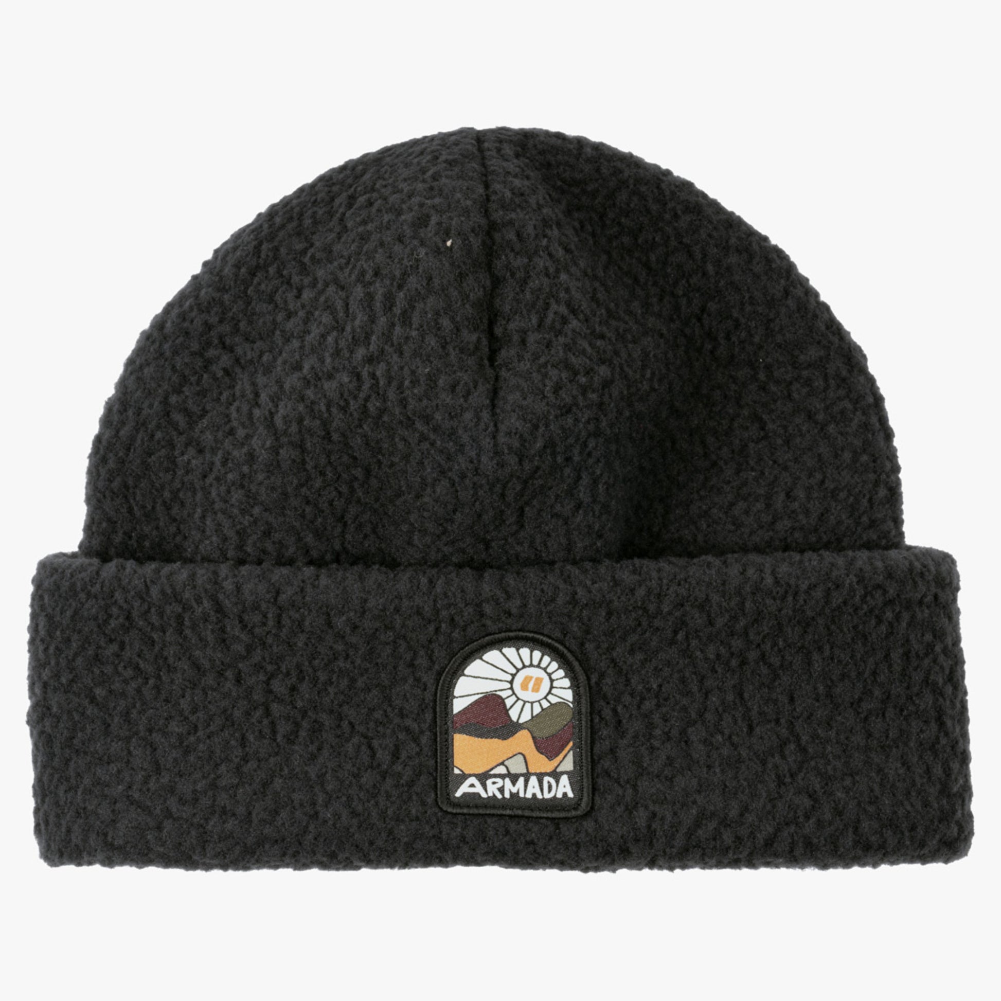 Armada McCole Hi-Pile Fleece Beanie - Black