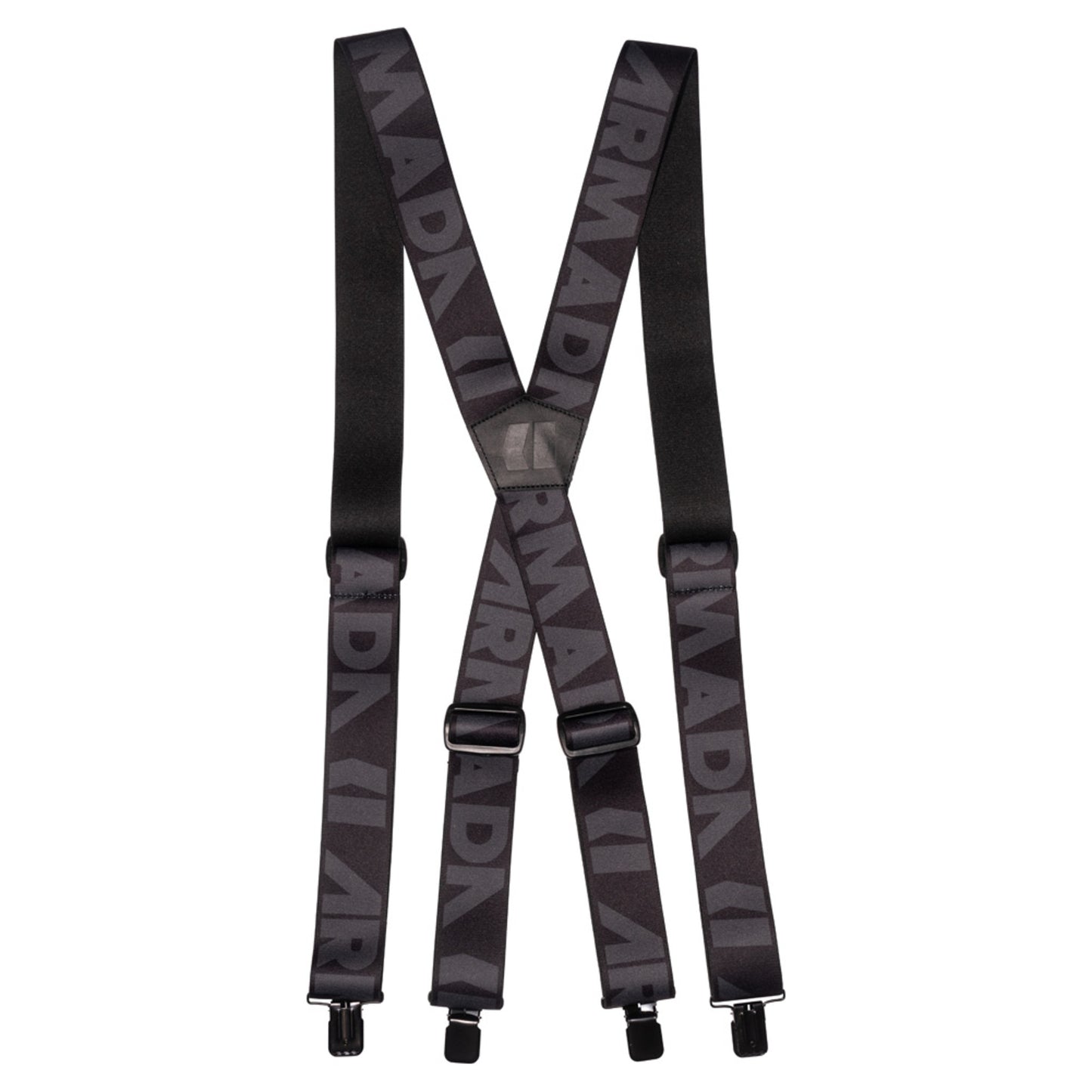 Armada Stage Suspenders - BLACK GRAPHITE