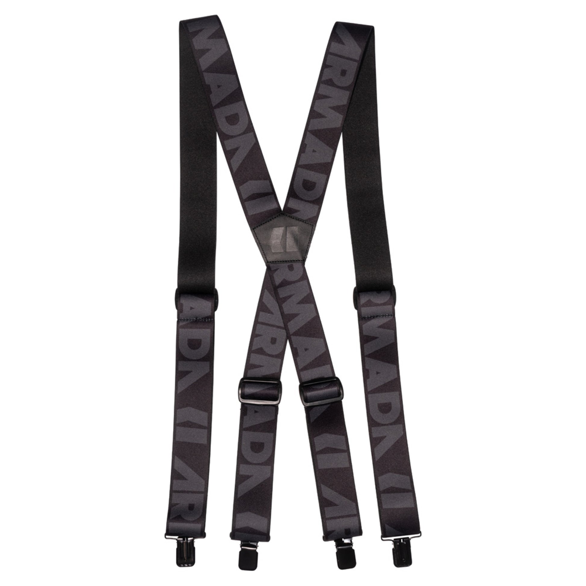 Armada Stage Suspenders - BLACK GRAPHITE