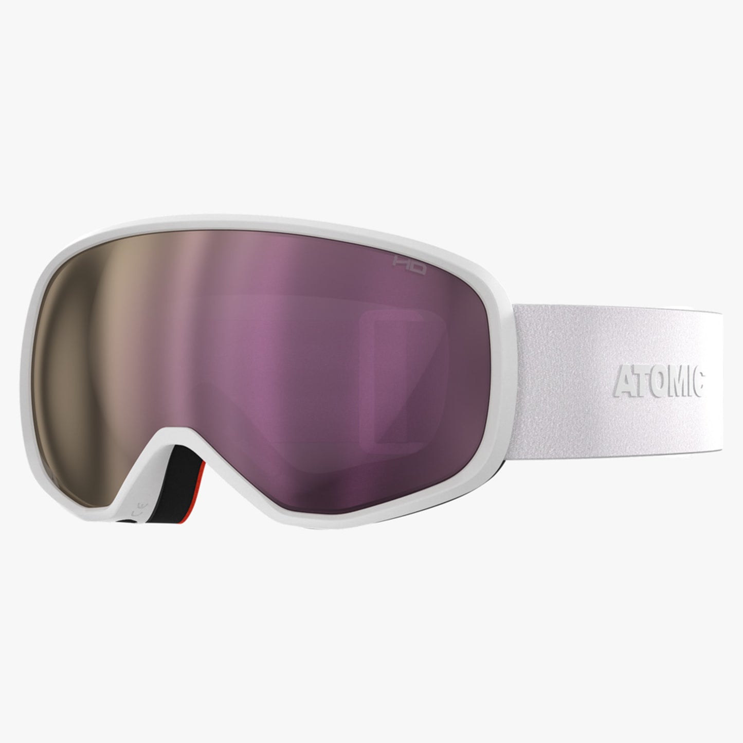 Atomic Revent HD Goggle - White - Pink Copper HD