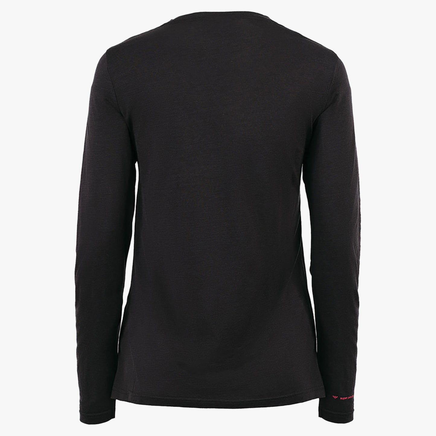 Black Crows Chevron Merino Blend Women's Long Sleeve - Black/Pink - L