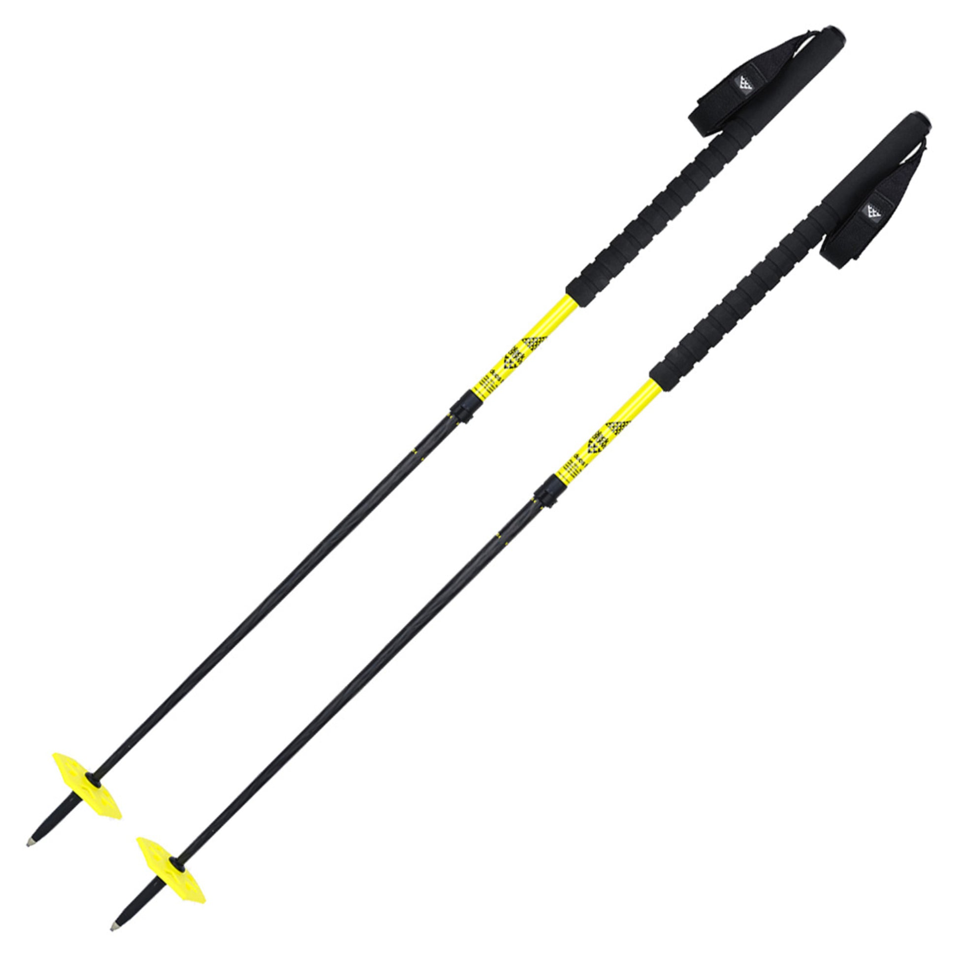 Black Crows Duos Freebird Ski Poles - Black/Grey