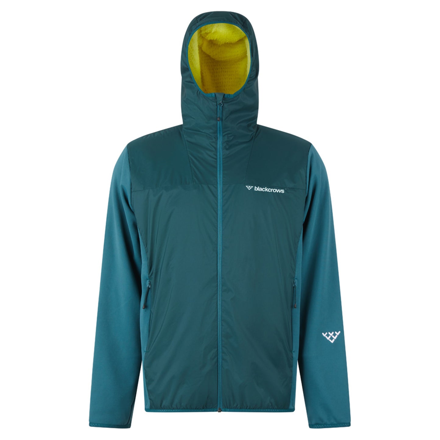 Black Crows Freebird Alpha Hybrid Hooded Men's Jacket - DARK GREEN - XL