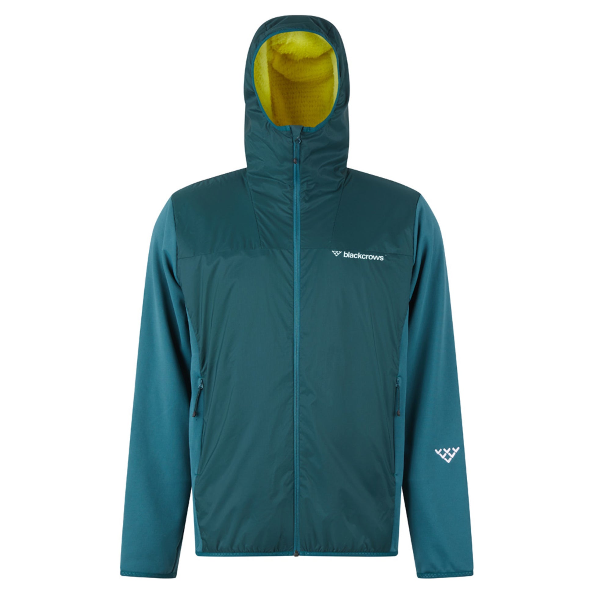 Black Crows Freebird Alpha Hybrid Hooded Men's Jacket - DARK GREEN - XL