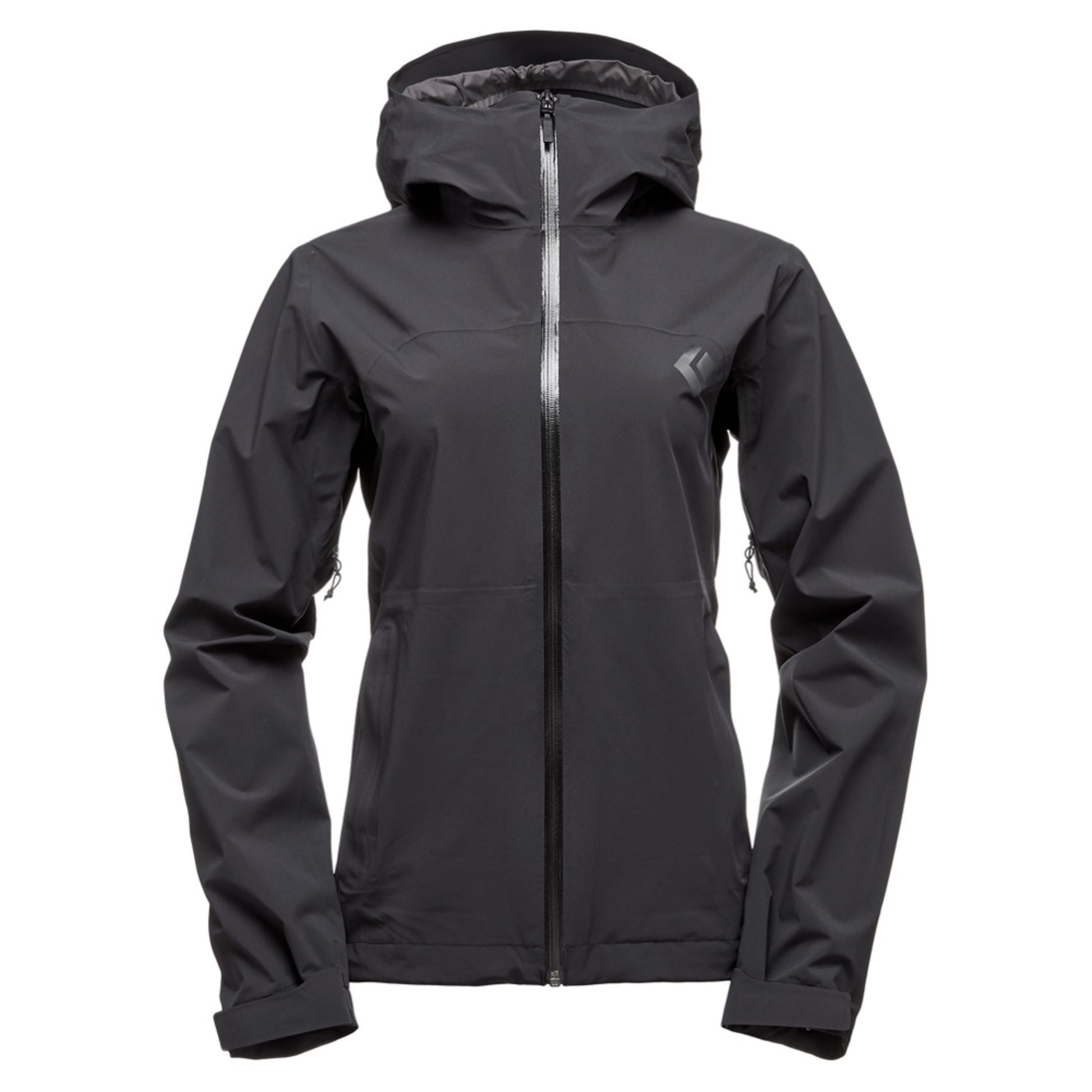 Black Diamond Stormline Stretch Women's Rain Shell - BLACK - XL