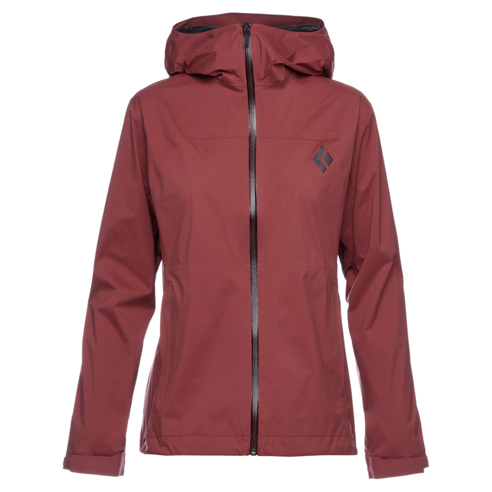 Black Diamond Stormline Stretch Women's Rain Shell - CHERRYWOOD - XL