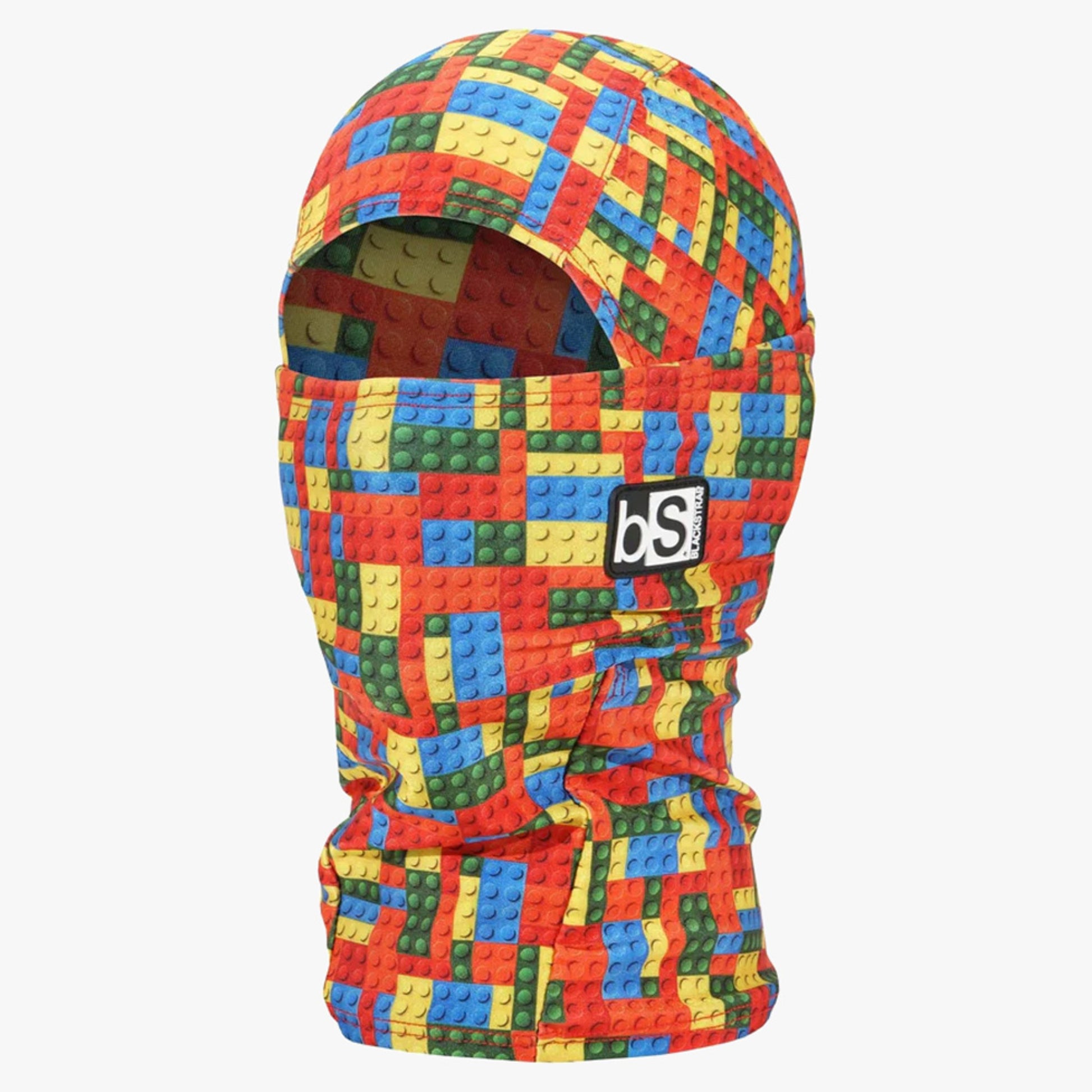 Black Strap The Kid's Hood Balaclava - Building Blocks