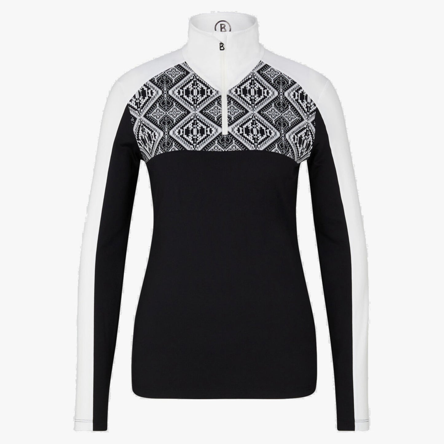 Bogner Elvira Women's 1/4 Zip - Black - 10