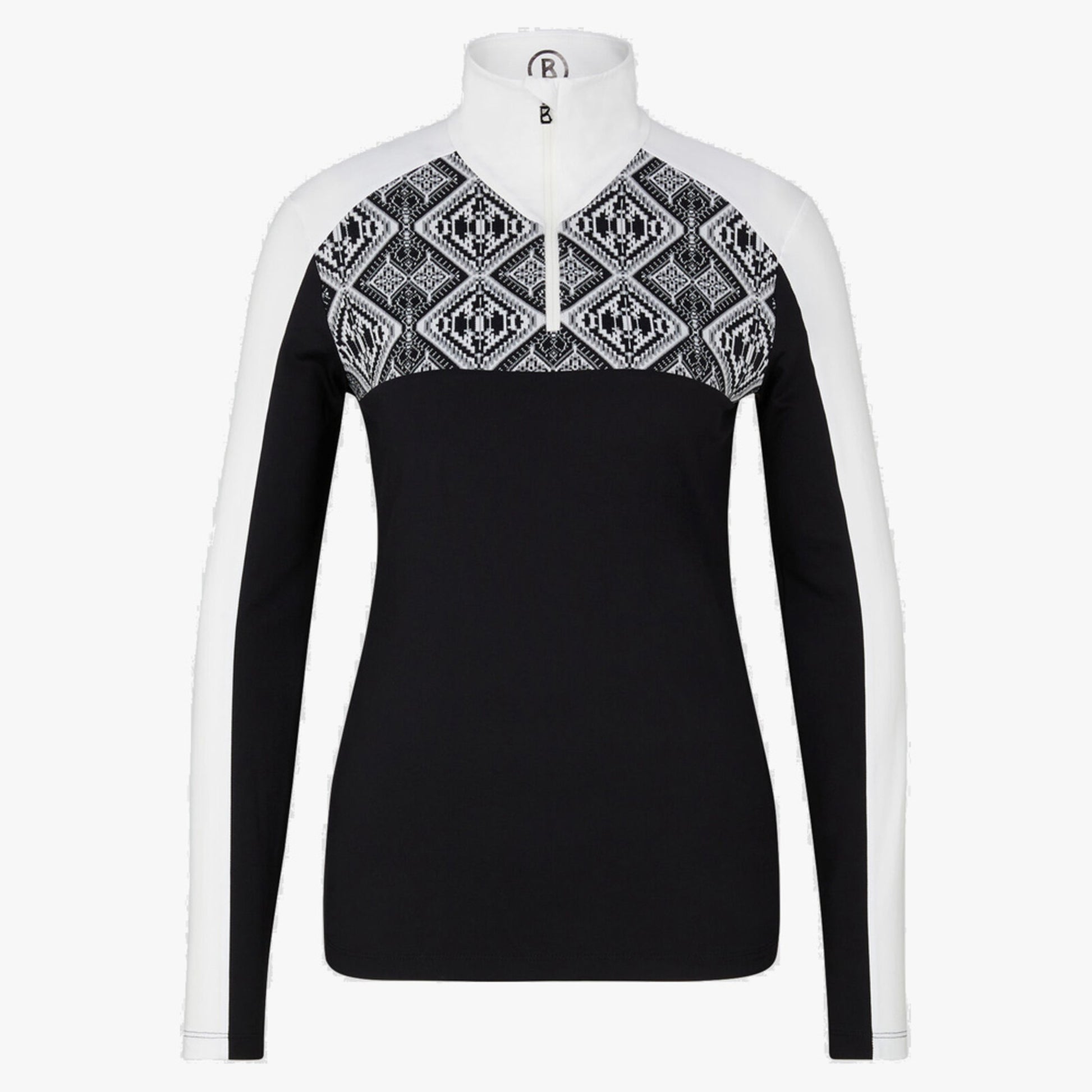 Bogner Elvira Women's 1/4 Zip - Black - 10