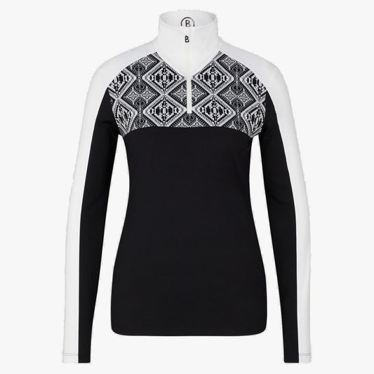 Bogner Elvira Women's 1/4 Zip - Black - 10