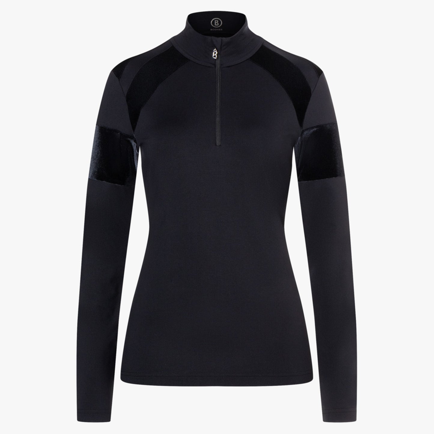 Bogner Marika Women's 1/4 Zip - Black - 8