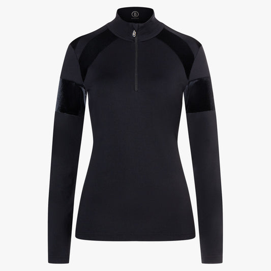 Bogner Marika Women's 1/4 Zip - Black - 8
